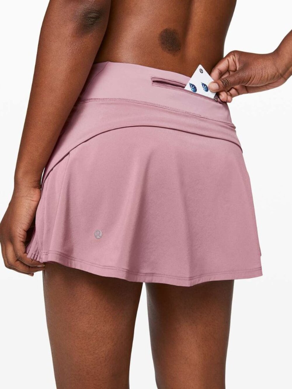 Lululemon Play Off The Pleats Skirt *13" Vintage Mauve Size 10